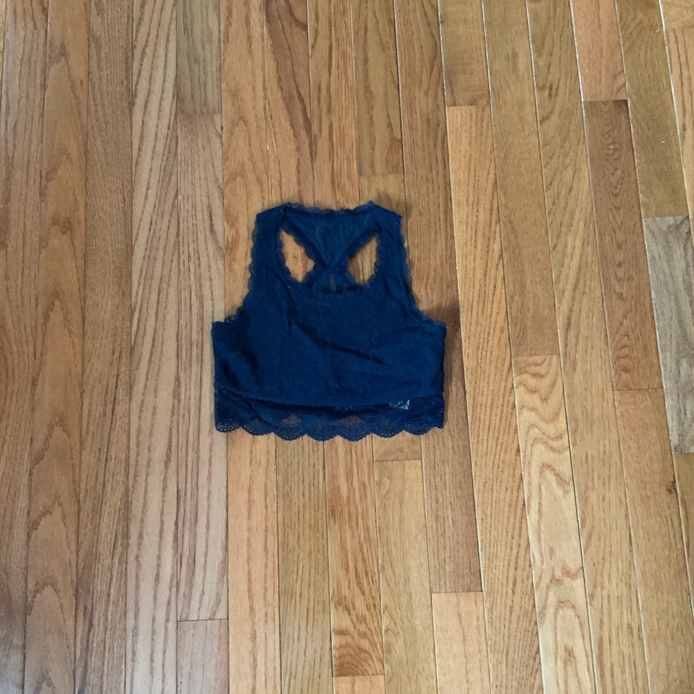 Abercrombie Kids bralette embroidered